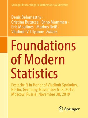 cover image of Foundations of Modern Statistics